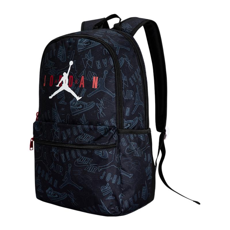 Jordan Polyester Backpack Unisex Jet Black Jordan JD2413006AD-001