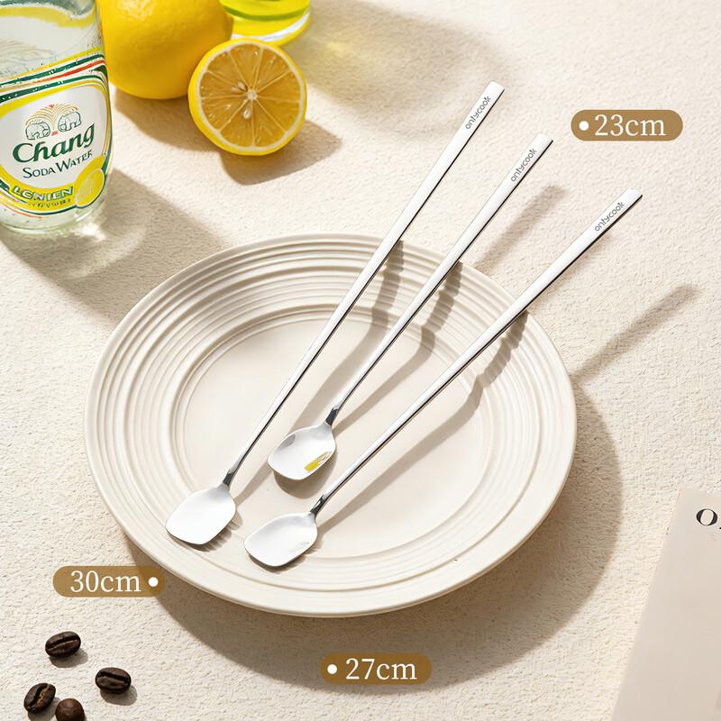 316L Stainless Steel Long Handle Stirring Spoon
