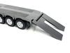 Huina Toys 1552 832mm Long Scale RTR Heavy Equipment Trailer with Power Shovel and Backhoe Figure 2.4GHz 9-Channel 1/18 3-Axle 2-Differential