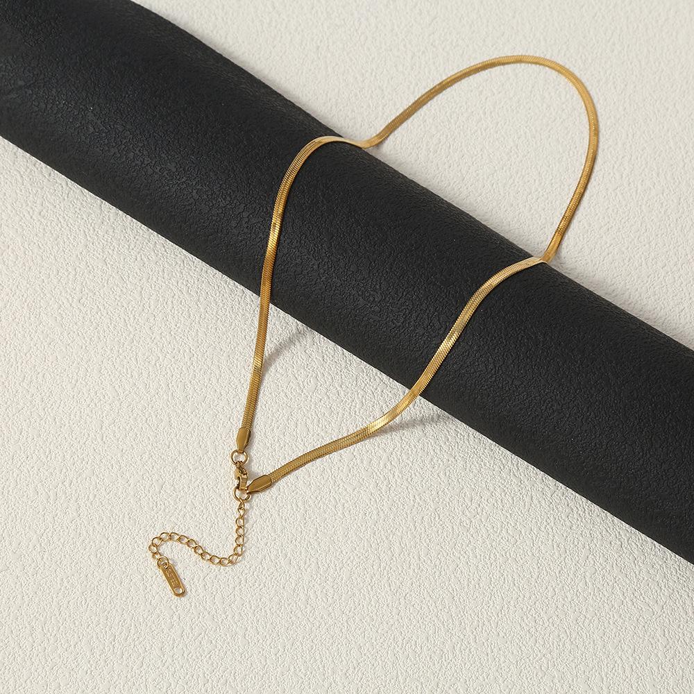 Stainless Steel Herringbone Snake Chain: Colorfast, Multiple Specs, Fashion Pendant Matching Jewelry