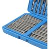 Jeu d'embouts de tournevis - AIMOONSA - 50 pièces extra longs - Multi-tailles - CR‑V+ABS - Porte magnétique