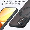 For Xiaomi Redmi Turbo 5 Turbo5 Max Case Shockproof Magnetic Frosted Matte PC+TPU Anti-fingerprint Translucent Ring Stand Cover