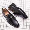 Spring Italian High-quality Leather Shoes for Men Men Leather Men Shoes Man Wedding Dress Shoes Patent Mens Loafers Big Size