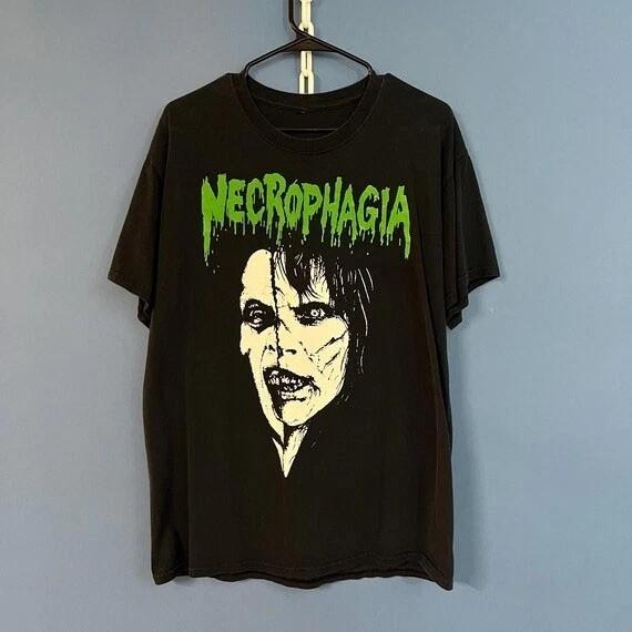 Necrophagia Band Blood Freak Black Colour S to 5XL Tee Shirt HL212 Unisex T-Shirt S