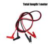 20A 90CM Alligator Clip To Banana Plug Test Cable Lead Connector Dual Probe 4mm Crocodile Clip For Multimeter Measure Tool