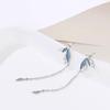 Ear Style Exquisite Temperament Simple Atmosphere Fringed Stud Earrings Light Luxury Versatile Earrings