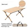 OIMG Outdoor Double-Sided Roll-Up Folding Table