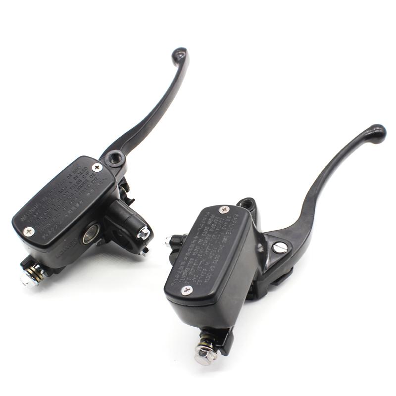 Black Universal 7/8" 22mm Motorcycle Front Brake Clutch Master Cylinder Hydraulic Pump Lever For Honda Yamaha Suzuki Kawasaki
