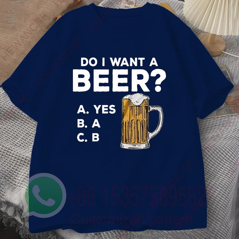 Oversized Mens Tshirts Summer Beer Print Tee Shirt Funny Beer Retro Cool Design Street Short Sleeve Top Beer Friday Men Clothes