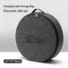 New Energy Vehicle Charging Gun Storage Bag Car Charging Cable Storage Bag Portable Shock Absorber Bag New Energy Charging Bag