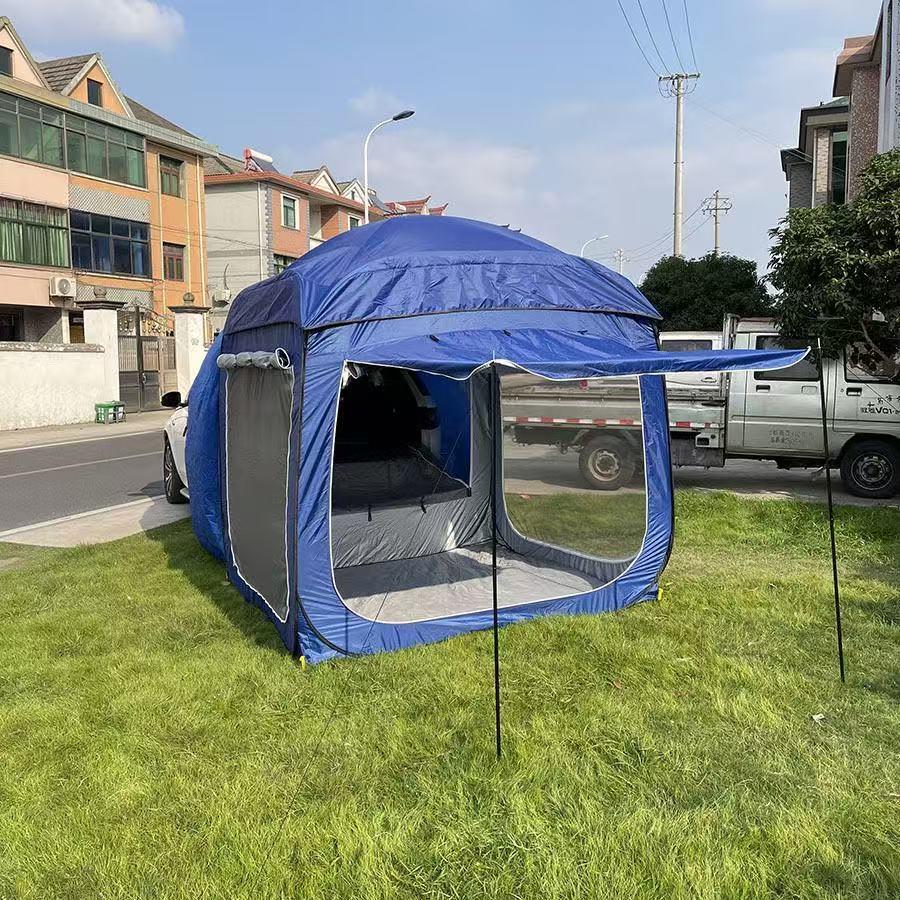 Off-road SUV Rear Trunk Tent: Mosquito-Proof, Windproof Sunshade for Outdoor Camping