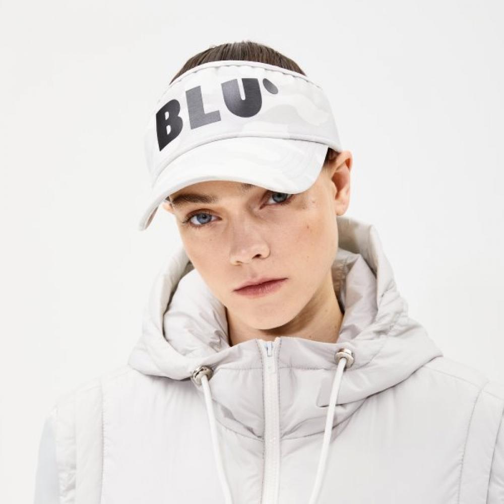 Blu Dot Camo Jersey Sun Visor Gy