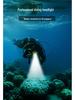Diving Strong Light Waterproof Headlamp - Ultra Bright Head-Mounted Flashlight for Outdoor and Underwater Adventures