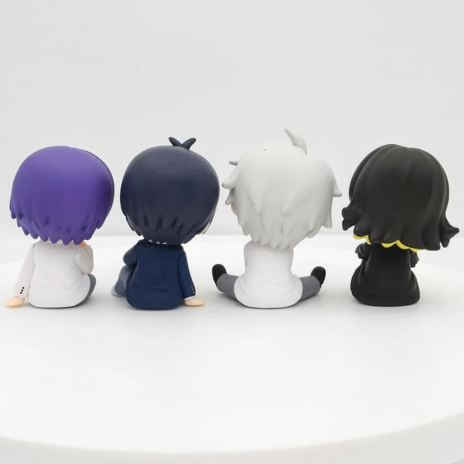 Blue Lock Gk Anime Figure Isagi Yoichi Bachira Meguru Shoulder To Shoulder Sleep Q-Version Kawaii Model Statue Kid Toy Gift