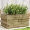 VidaXL Planter 90x60x45.5 Cm Impregnated Pine Wood, Outdoor Planter, Flower Box, Plant Box, Planter Box of 847282