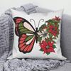 45*45cm Animal Tiger Fox Bird Print Pattern Cushion Cover Home Living Room Sofa Decoration Square Pillowcase