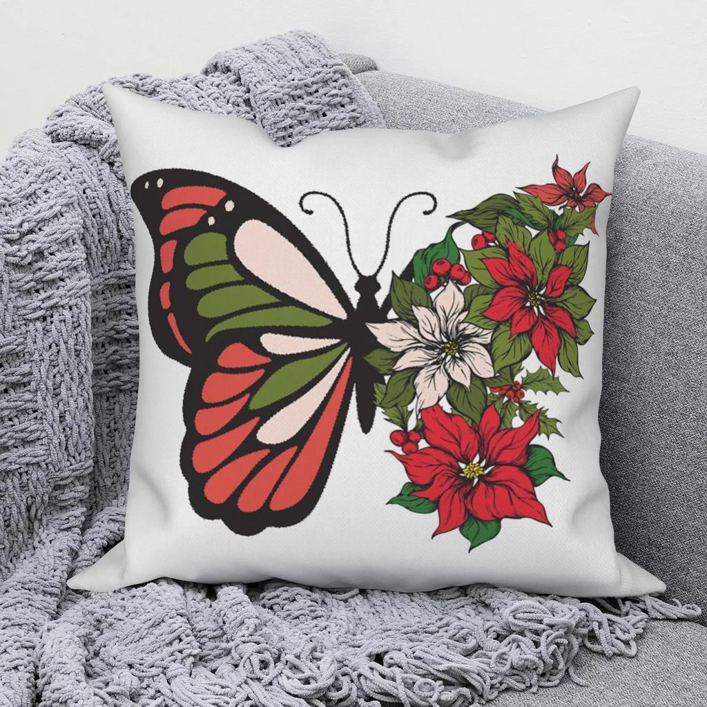 45*45cm Animal Tiger Fox Bird Print Pattern Cushion Cover Home Living Room Sofa Decoration Square Pillowcase