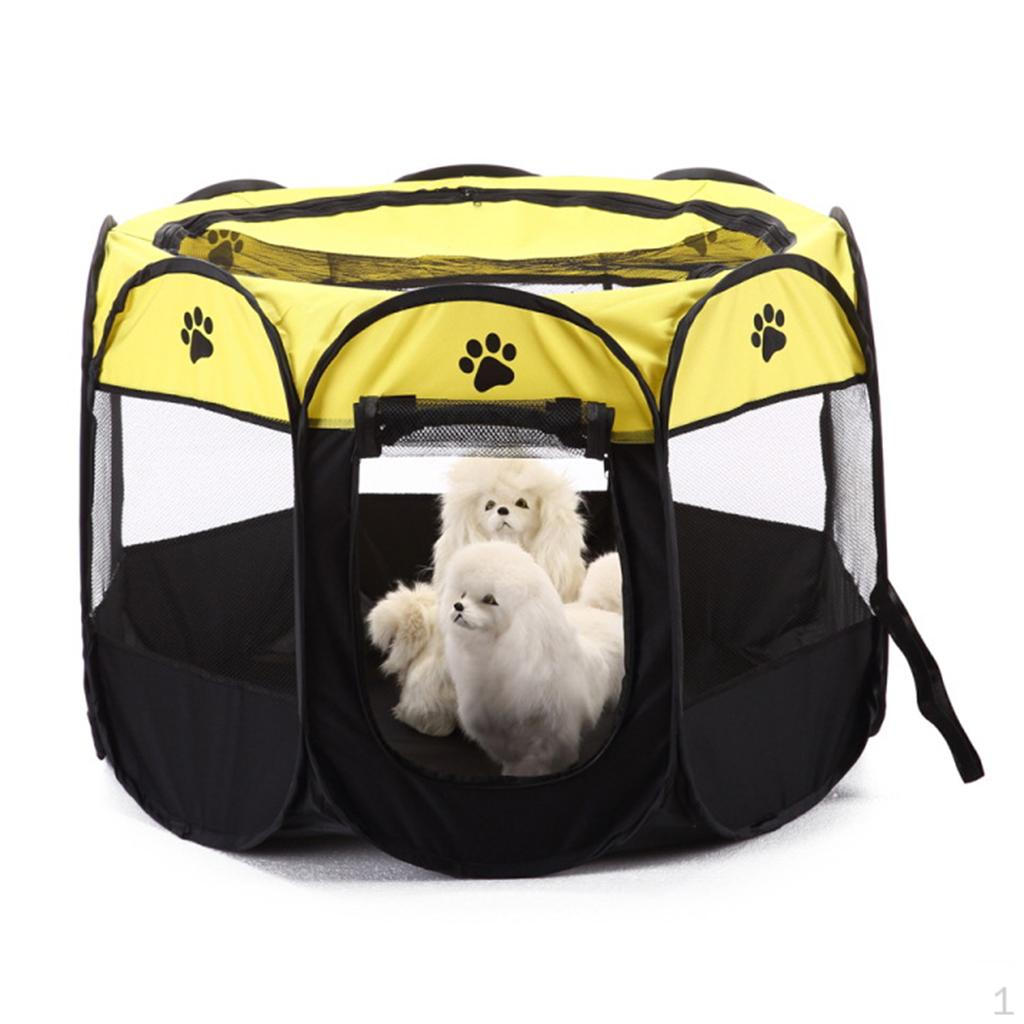 Shape Foldable Pet Carrier Bag Soft Sided Travel Tote Cage