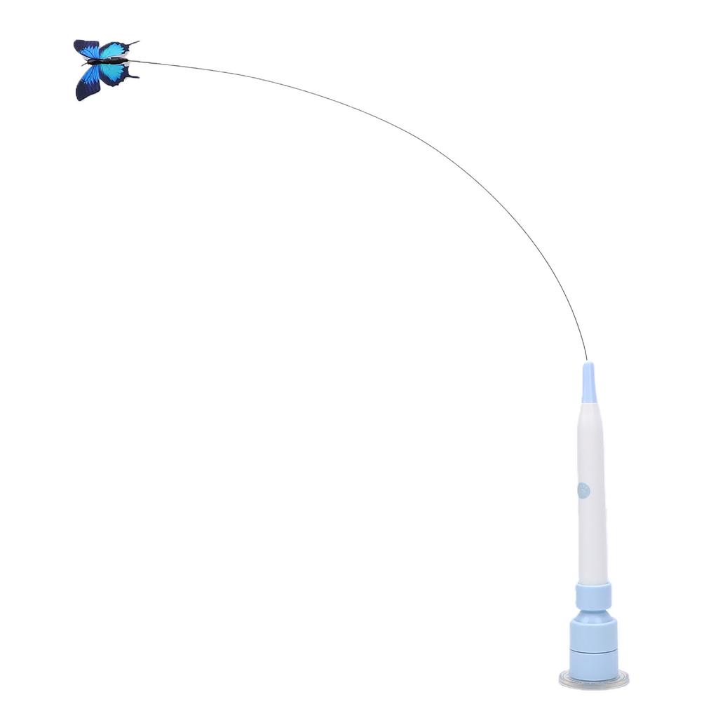 Automatic Cat Teaser Wand Toy Kitten Interactive Toy with Suction Cup for Bored Cats