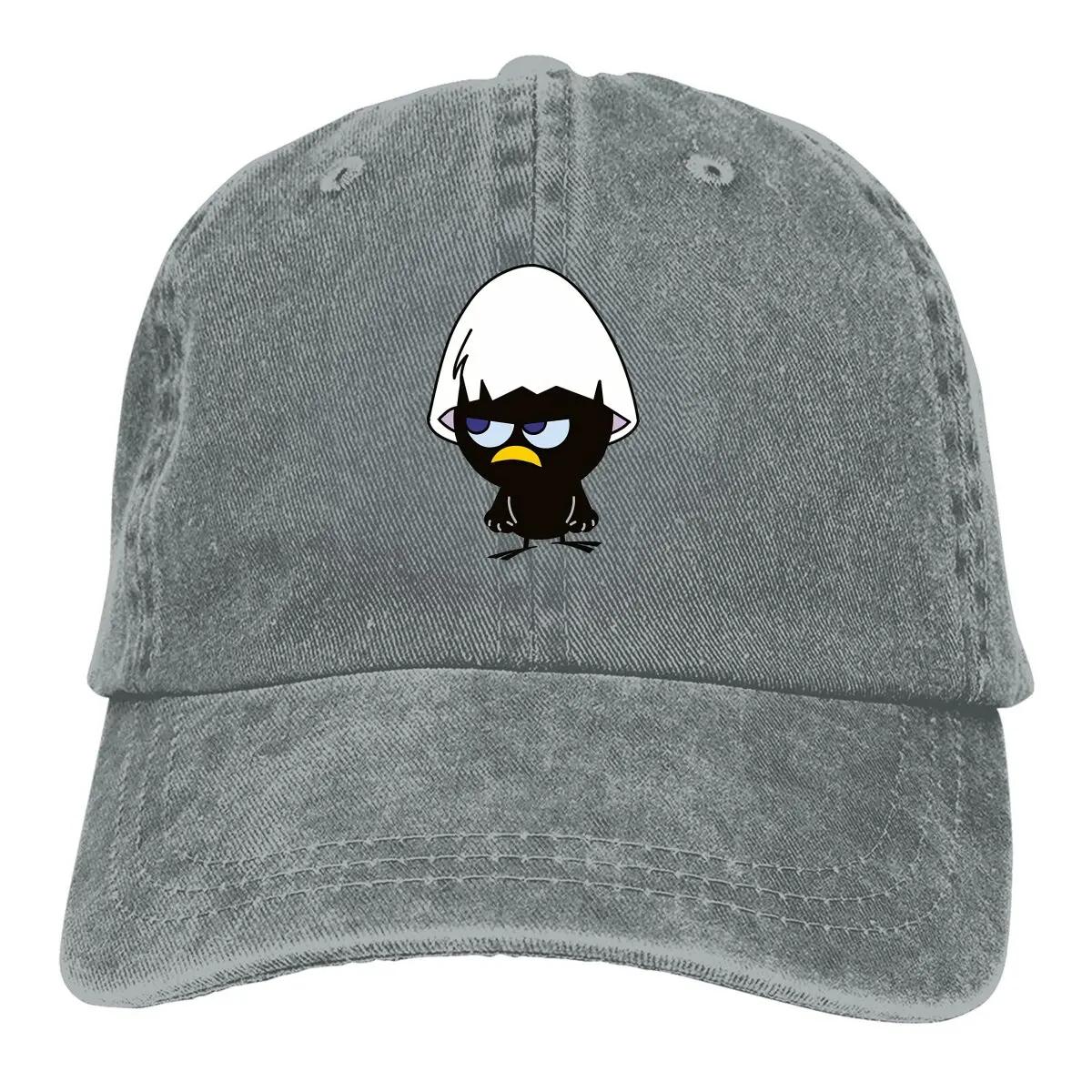 

Washed Men s Baseball Cap Funny Trucker Snapback Caps Dad Hat Calimero Cartoon Animation Golf Hats - Men s Summer Cotton Grap... S разноцветный
