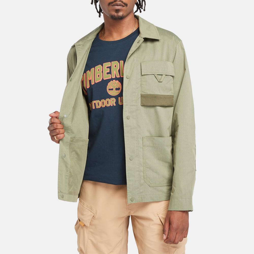 Timberland Men's Cordura® Fabric Durable Jacket, Cassel Earth, Size M (TB0A5SCT5901)