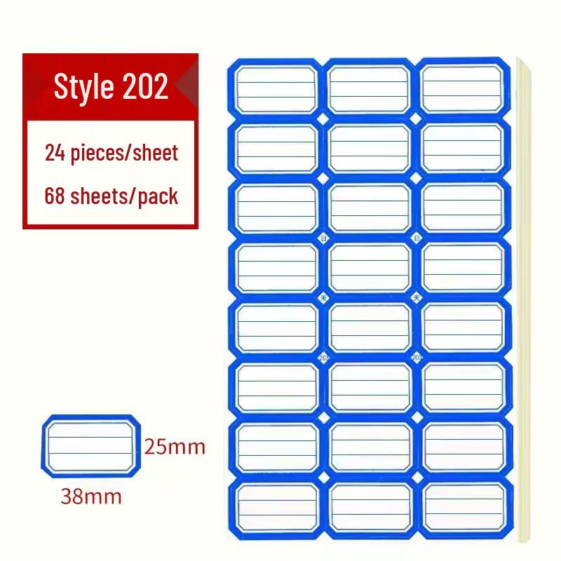 Self-Adhesive Journal Stickers & Handwritten Labels