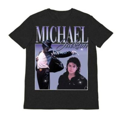 Thriller World Tour Album TShirt Vintage Vintage Unisexs Gift TShirt Hot Sale