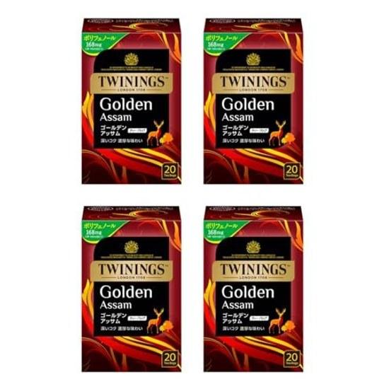 Twinings Teebeutel Golden Assam 20P4 Packungen