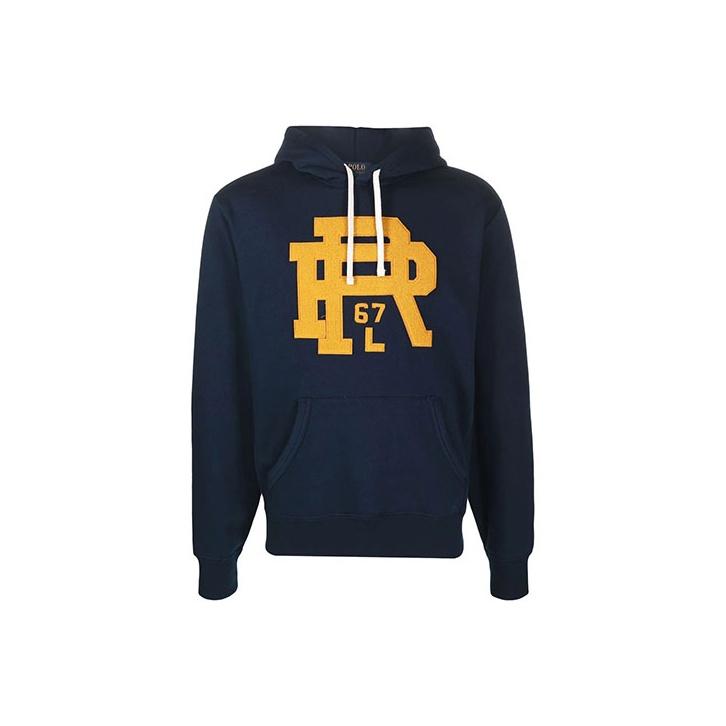 

Мужские толстовки с капюшоном Polo Ralph Lauren с логотипом, синяя 710850318-001 S