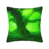 Magic Green Tree Square Pillowcase Cushion Cover Pillow Case Throw Pillow Cover for Home Sofa Living Room