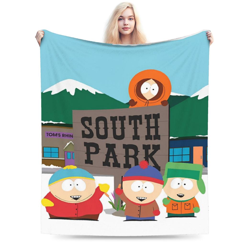 Souths Parked Blankets Ultra-Soft Fleece Relax Present Throw Blankets Quilt