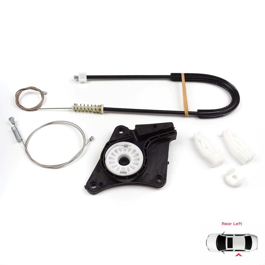 EWR790 Reparationssats för Elfönsterhiss Bak Vänster för VW New Beetle 1Y7 2-dörrars Cabriolet CC 2003-2010 1Y0898291