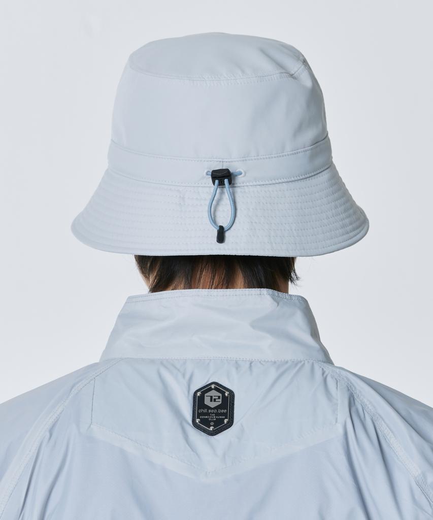CHILLSEABEE [Sut]Bucket Hat With Bungie Cord.