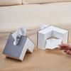 Napkin Drawn Paper Box L-shaped Tissue Box Living Room Multi Functional Mobile Phone Stand Book Stand