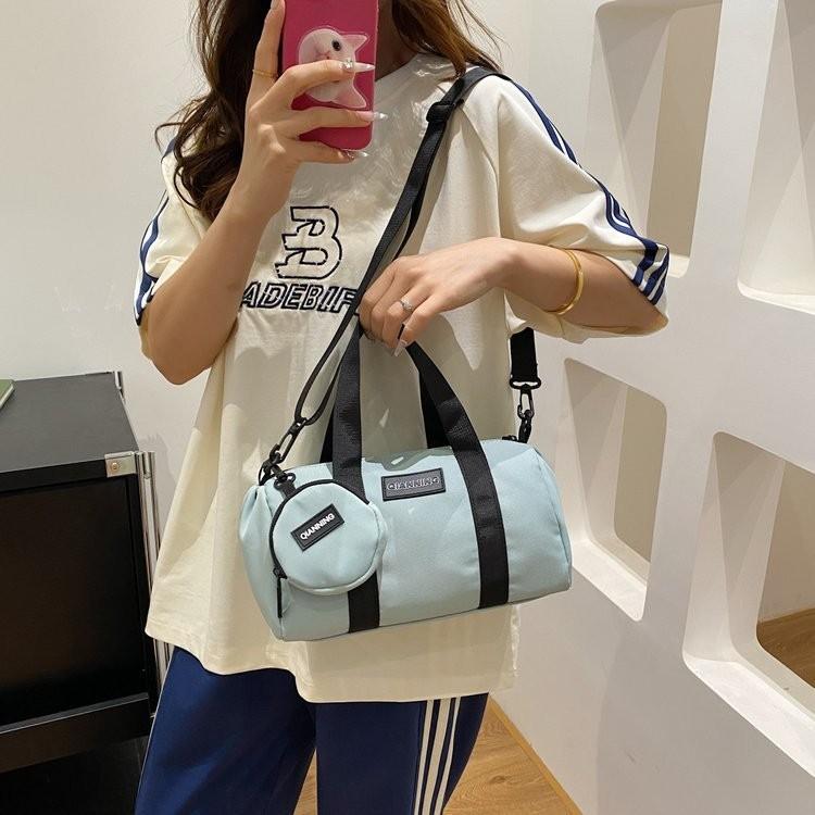 Simple Stylish White Shoulder Bag Ideal For Casual Travel And School Use