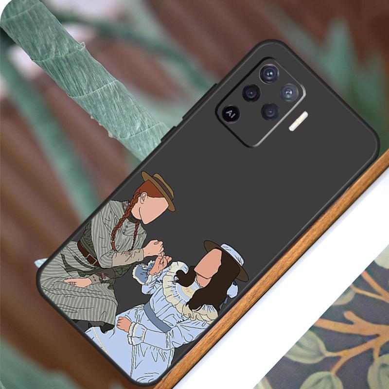 Anne with an E For OPPO A53S A57S A54S A38 A78 A58 A79 A15 A17 A77 A16 A76 A96 A52 A72 A5 A9 A94 A74 Case