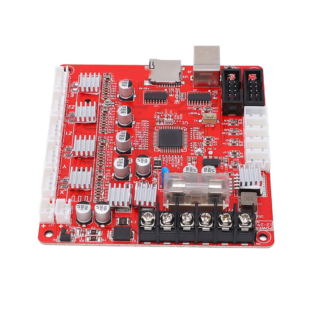 3D-Drucker Motherboard PWM 3-Wege Ausgang Hauptplatine Modul für Anet A8 PLUS 12?24V USB-Schnittstelle
