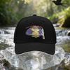 Cartoon Character Design Sandwich Cap Unisex Easy Lightweight Adjustable Outdoor Sun Hat Ideal Gift for Travel Parties And B