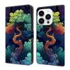 Leather Etui Phone Case for Nokia G300 G21 G11 G20 G10 G60 G22 6.3 5.3 3.1 5.4 Flip Cover Magnetic Wallet Painted Flower Deer