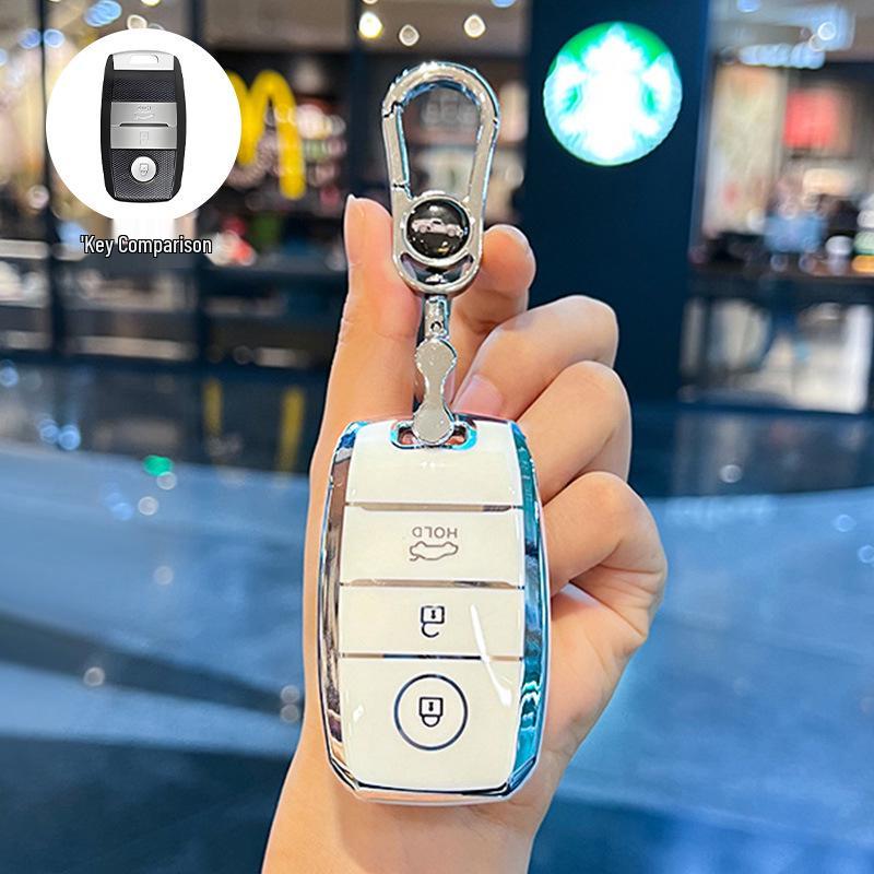 Kia Key Case Shell for K3, K4, K5, KX3, KX5, Sportage, Sorento, Yipao, and K5 Models