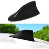 Car Shark Fin Antenna Cover, Top Roof Aerial Base AM/FM Radio Signal Base with Adhesive Tape, Fashionable Automotive Top Decoration Replacement,