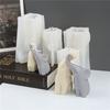 2 Pcs Couple Long-nosed Elephant Silicone Candle Mold Animal Plaster Crystal Epoxy Resin Decorative Ornaments Tools