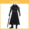 Unisex Black Plague Doctor Outfit For Role Play And Halloween Events M-xl Sizes