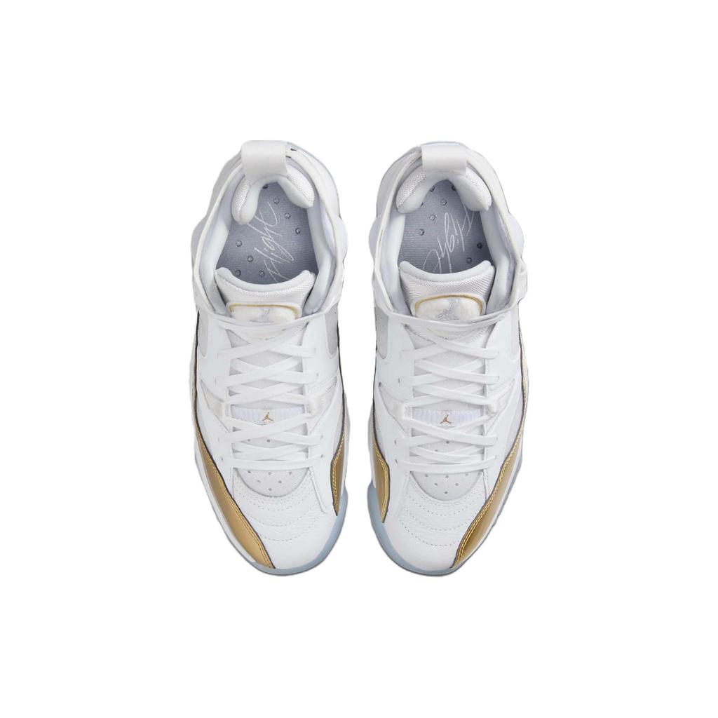 Jordan Jumpman Two Trey White Black Metallic Gold Ice Blue DR9631-107