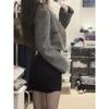The new black Spice Girl sexy primer dress for children in autumn and winter with a coat and a stepmother hip skirt inside.