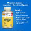 Solaray Magnesio Glicinato ad Alto Assorbimento 350mg Capsule Vegetali, 120 Pezzi