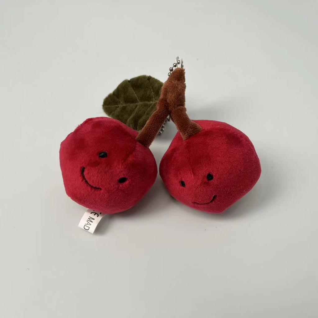 Cute Snacks, Vegetables And Fruits Series, Emoji Plush Doll Bag, Pendant, Video Game City, Doll Grabbing Machine, Gift.