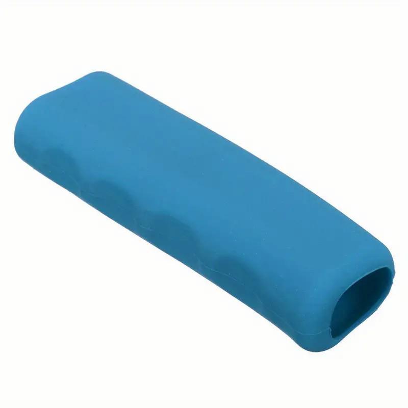 Universal Silicone Wave-Pattern Anti-Slip Handbrake Cover, Odorless Car Accessory