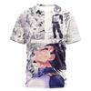 New Dragon Ball Anime Vegeta Manga Panel 3D Print T-shirt Unisex