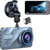 4 Inch LCD Screen Dash Cam 1080P FHD DVR Car Driving Recorder 170° wideangle MultiFunctionality for all car models